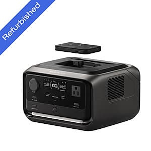 (Refurb) EcoFlow River 3 Plus 286Wh Wireless Boost Combo & 5000mAh RAPID Power Bank $119 + Free S&H