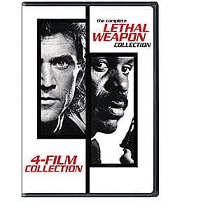 4-Film Favorites: Lethal Weapon the Complete Collection (DVD) $3.75