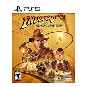 Select Walmart Stores: Indiana Jones and the Great Circle (PS5) $40 + Free Store Pickup