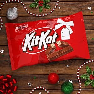 32oz. Kit Kat Milk Chocolate Wafer Candy Bag (Snack Size) 5 for $25 + Free S/H