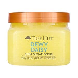18-Ounce Tree Hut Shea Sugar Scrub (Dewy Daisy or Lotus Water) $4.75 & More w/ Subscribe & Save