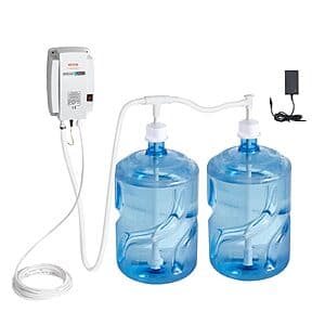 VEVOR Bottled Water Electric Dispenser Pump System (Fits Two 5-Gallion Bottles) $52.20 + Free Shipping