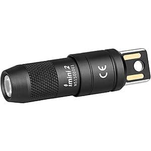 OLIGHT IMINI 2 EDC 50 Lumens Mini LED Rechargeable Keychain Flashlight (various) $14