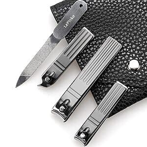 4-Piece Heavy Duty Podiatrist Toenail Clippers for Thick and Ingrown Nails $4