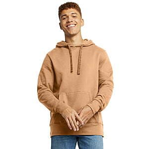 Hanes Men's Originals Midweight Fleece Pullover Hoodie (Acorn Brown Heather) $7