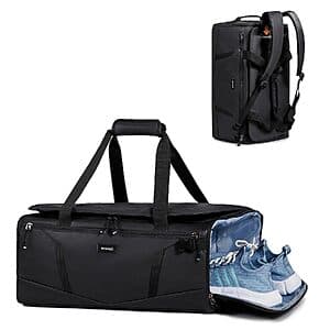 40L ecohub Convertible Duffle Backpack w/ Shoe Compartment & Wet Pocket (5 Colors) $19 + Free S&H