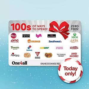 $100 One4All Ultimate Swap eGift Card (Email Delivery) + $15 Target eGift Card $100