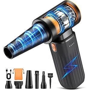 VASSON Cordless Electric Air Duster $17 + Free S&H
