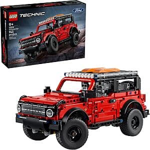943-Piece LEGO Technic Ford Bronco Building Toy Car Kit (42213) $52 + Free Shipping