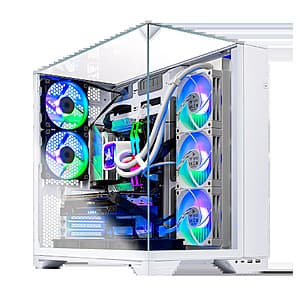 Skytech O11 Vision Desktop: Ryzen 7 7800X3D, Radeon 9070 XT, 32GB DDR5, 1TB SSD $1596 & More + Free Shipping