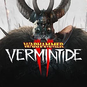 Warhammer: Vermintide 2 game cover art featuring characters in medieval fantasy armor fighting hordes of enemies.