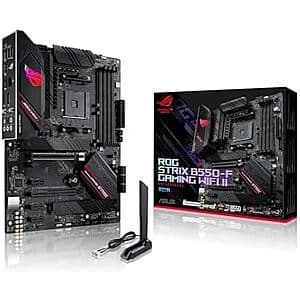 ASUS ROG Strix B550-F Gaming WiFi II AM4 ATX Gaming Motherboard $120 + Free Shipping