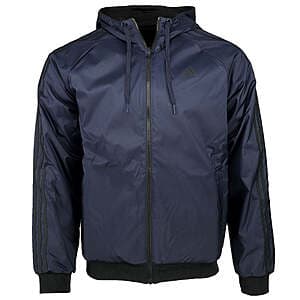 adidas Men's Balance Full Zip Reversible Jacket (Blue) $30 + Free S&H