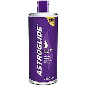 12-Oz Astroglide Water Based Personal Lubricant $12.20 w/ S&S