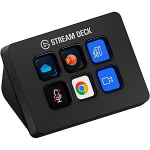 Prime Members: Elgato Stream Deck Mini 6-Key Customizable LCD Control Pad $46.55 + Free S&H