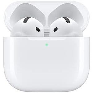 Apple AirPods 4 Wireless Earbud Headphones w/ USB-C Charging Case $99 + Free S&H