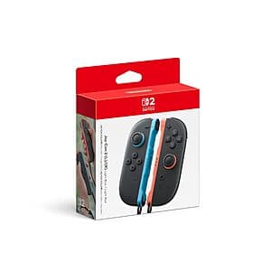 BJs Wholesale Members: Nintendo Switch 2 L/R Joy-Con 2 (Light Blue/Red) $80 + Free S/H
