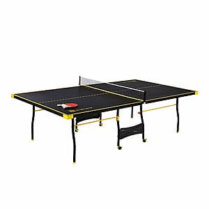 MD Sports Official Size Table Tennis Table w/ 2 Paddles & Balls (2 Colors) $79 + Free Shipping