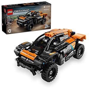 252-Piece LEGO Technic NEOM McLaren Extreme E Race Car Building Set $21.60 or less