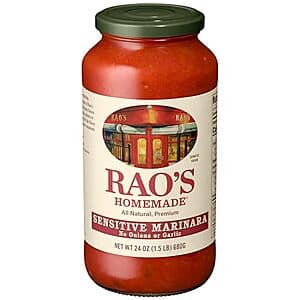 24-Oz Rao's Homemade Marinara Sauce (Sensitive Formula) $5.65 w/ S&S