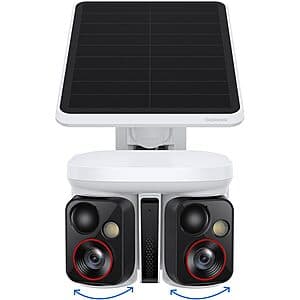 Baseus X1 3K Pro Dual-Tracking Solar Security Camera $120 + Free S&H