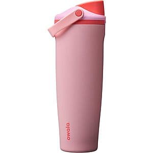 40-Oz Owala FreeSip Sway Insulated Stainless Steel Water Bottle (2 Colors) $27