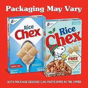 12oz. Rice Chex Breakfast Cereal $1.75 w/ Subscribe & Save