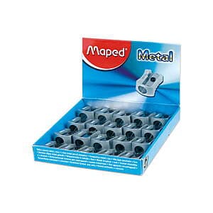 20-Pack Maped Classic 1-Hole Metal Pencil Sharpener $3.90