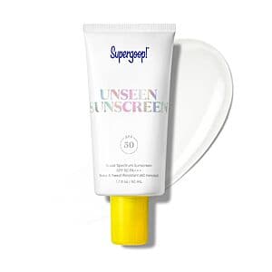 1.7-Oz Supergoop! Unseen SPF 50 Sunscreen $19