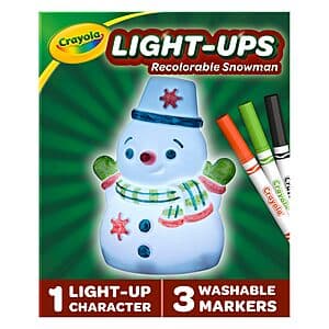 Crayola Light-Ups Reusable Coloring Craft Toy (Snowman) $5.90