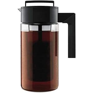 1-Quart Takeya Patented Deluxe Cold Brew Coffee Maker (Black) $14