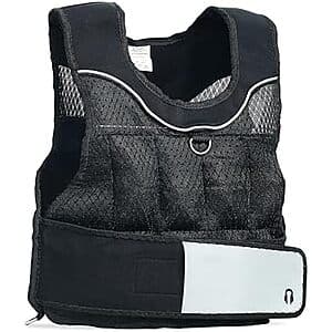 20-lb CAP Barbell Adjustable Weighted Vest $19