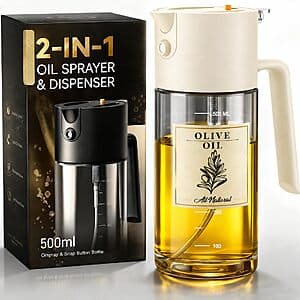 500ml Costop 2-in-1 Glass Oil Sprayer $8