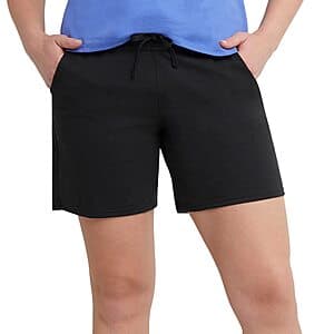 Hanes Women's 7" Drawstring Cotton Jersey Shorts (4 Colors) from $6