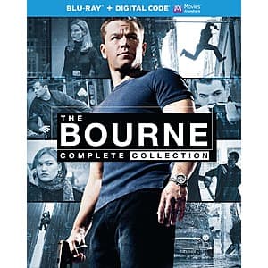 Bourne: The Ultimate 5-Movie Collection (Blu-ray) $17 or less + Free Shipping
