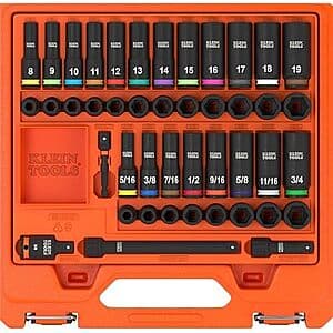 44-Pc KNECT 3/8" Deep & Shallow Impact Socket Set (SAE & Metric) $130 + Free S&H