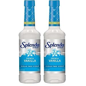 2-Pk 25.4-Oz Splenda Sugar Free Coffee Syrup (French Vanilla) $5.75 w/ S&S