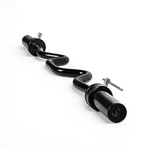 48" CAP Olympic Super Curl Bar (Up to 500-lb. Capacity, Fits 2" Plates) $29.55