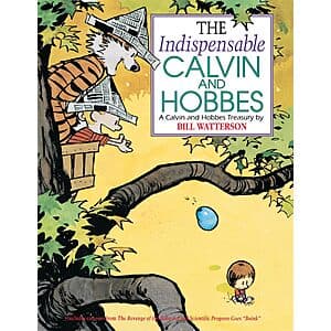 Cover of The Indispensable Calvin and Hobbes: A Calvin and Hobbes Treasury by Bill Watterson, Volume 11 Kindle eBook.
