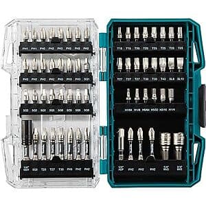 60-Piece Makita IMPACT XPS Impact Bit Set $23