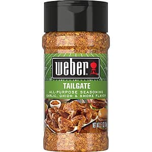 3.7oz. Weber Tailgate All-Purpose Seasoning Spice Shaker $1.90 w/ Subscribe & Save