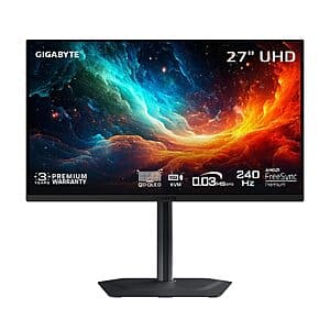 Gigabyte MO27U2 27" 4K HDR 240 Hz Gaming Monitor $650 + Free Shipping