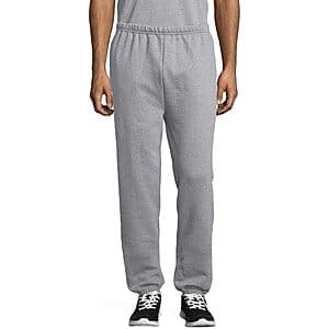 Hanes Men's Ultimate Cotton Fleece Joggers Sweatpants w/ Pockets (3 Colors) $9