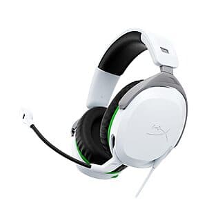 HyperX CloudX Stinger 2 Wired Gaming Headset for Xbox (White) $20 & More