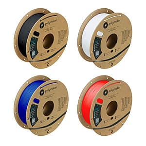 Costco Members: 4-Ct 1kg Polymaker PLA Pro Core Color 1.75mm 3D Printer Filament $50 & More + Free S&H