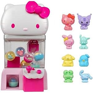 Jazwares Hello Kitty and Friends 12" Claw Machine w/ 8 Collectible Mini Figures $24.75