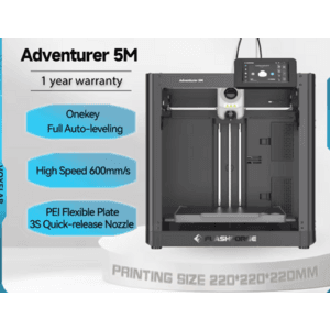 Flashforge Adventurer 5M Wi-Fi 3D Printer w/ Auto Leveling $157.90 + Free Shipping