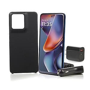 Tracfone Moto G 2025 64GB Phone w/ 1-Year 1500 Talk/Text 1.5GB Data & Accessories $60 + Free Shipping
