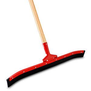 Libman 24" Curved Floor Squeegee w/ Wood Handle 10.65