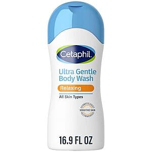 16.9oz. Cetaphil Ultra Gentle Relaxing Body Wash w/ Aloe Vera $4.60 w/ Subscribe & Save
